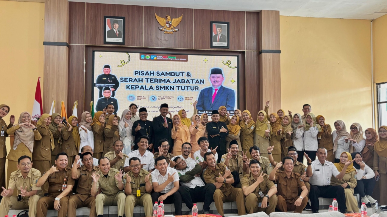 Estafet Kepemimpinan SMKN Tutur3